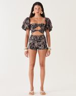 MAIÔ ESTAMPADO PAISLEY FERNANDA SHOP2GETHER NEW