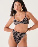CALCINHA BIQUÍNI HOT PANTS ESTAMPADO PAISLEY LIZ SHOP2GETHER