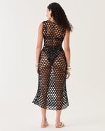 VESTIDO SOFIA MACRAME PRETO