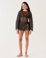 SHORT RETRÔ ESTAMPADO PAISLEY MARCELA SHOP2GETHER