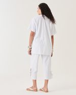 CAMISA ELOISE ATOALHADO BRANCA