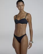 TOP MEIA TAÇA BIQUINI PRETO STEFANNY