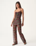 Calça de Tule com Estampa de Conchas Yasmim