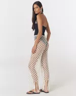CALÇA MACRAME OFF WHITE PAOLA NK 