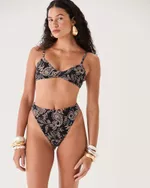 CALCINHA BIQUÍNI HOT PANTS ESTAMPADO PAISLEY LIZ SHOP2GETHER