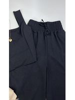 Conjunto Pantalona Preto