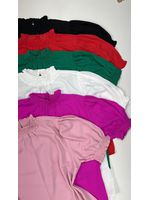 Blusa Gola Lastex Rosê