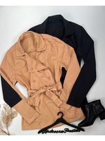 Parka Sarja Caramelo
