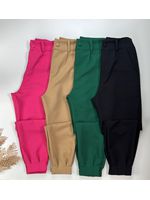 Calça Cenoura Alfaiataria Pink 