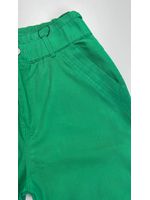 Calça Mom Sarja com Elastano Verde Bandeira 