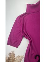 Blusa Tricot Modal Fucsia