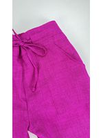 Calça Linhão Jogger Fucsia 