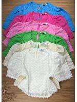 Blusa Laise Manga Princesa Pink