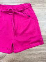 Short Sarja Cenoura Com Cinto Pink 