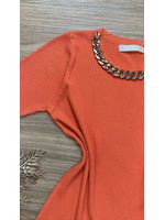 Blusa Modal Corrente Laranja