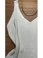 Blusa Tricô Verão Branca