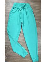 Calça Jogger Crepe Duna Verde