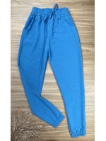 Calça Jogger Crepe Duna Azul 