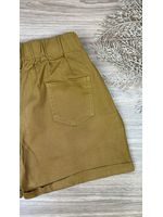 Short Sarja Cenoura Caramelo