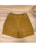 Short Sarja Cenoura Caramelo