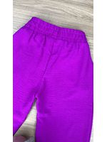 Calça Jogger Crepe Duna Fucsia