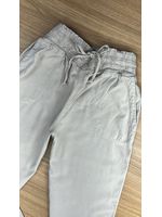 Calça Jogger Tencel Bege