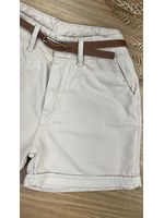 Short Com Cinto Sarja Nude