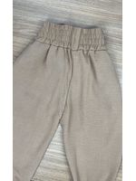 Calça pantalona crepe duna Nude
