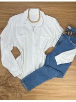 Camisa Viscose Branca