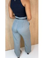 Calça Wide Alfaiataria Cinza 