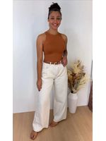 Calça Pantalona Off White