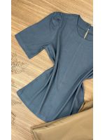 Blusa Viscolinho Cinza