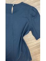 Blusa Viscolinho Preta