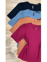 Blusa Viscolinho Cinza