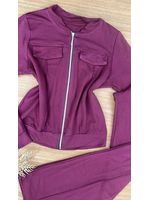 Conjunto Moletinho Cereja