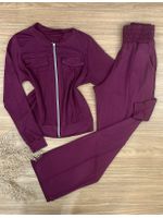 Conjunto Moletinho Cereja