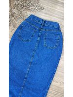 Saia Midi Jeans 
