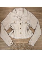 Jaqueta Tencel Bege