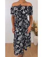 Vestido Midi Estampado 