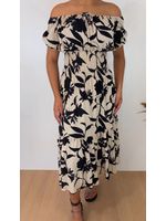 Vestido Midi Estampado 