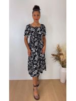 Vestido Midi Estampado 