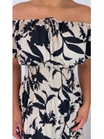 Vestido Midi Estampado 