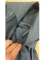 Vestido Curto Linho Preto 