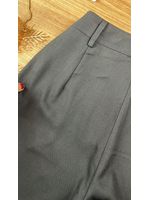 Calça Alfaiataria com Cinto Cinza
