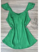 Conjunto Alça Babadinho Verde