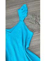 Conjunto Alça Babadinho Azul