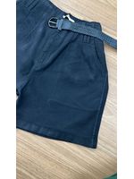 Short Sarja Cenoura Preto