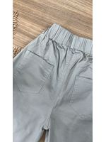 Calça Cenoura Bege com Cinto