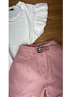 Blusa com Manga Laise Branca