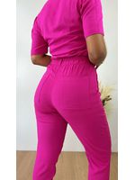 Conjunto Viscolinho com Elastano Pink 